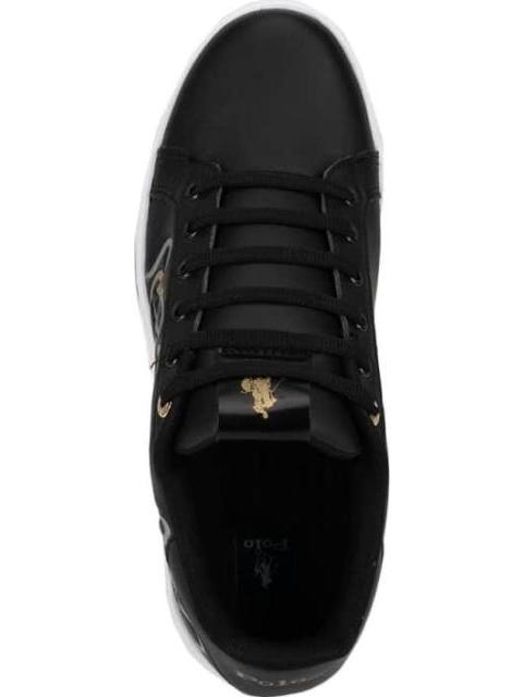 TENIS URBANO PLATAFORMA CORAZONES NEGRO HPC POLO
