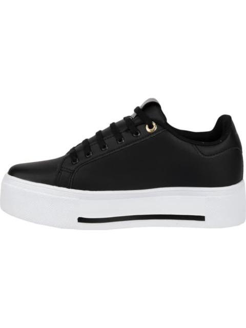 TENIS URBANO PLATAFORMA CORAZONES NEGRO HPC POLO