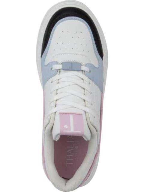 TENIS URBANO PLATAFORMA MODA BLANCO THALIA SODI