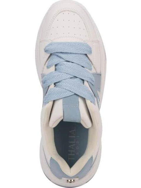 TENIS URBANO PLATAFORMA MODA BLANCO THALIA SODI