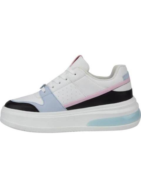 TENIS URBANO PLATAFORMA MODA BLANCO THALIA SODI