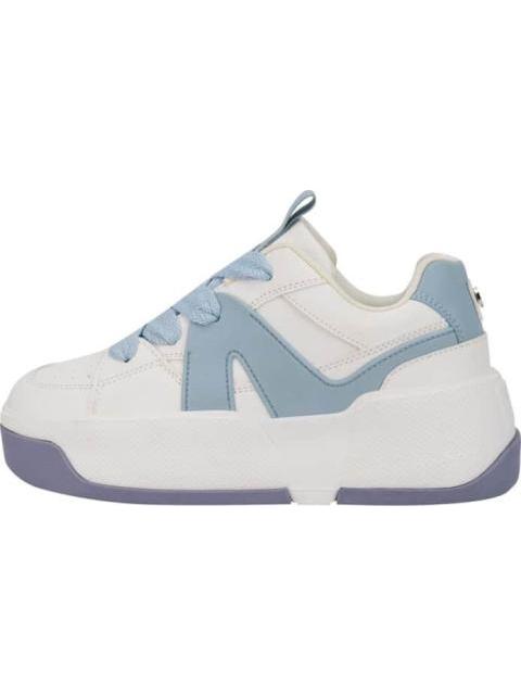 TENIS URBANO PLATAFORMA MODA BLANCO THALIA SODI