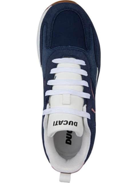 TENIS URBANO RETRO AZUL MARINO DUCATI