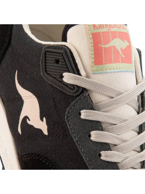 TENIS URBANO RETRO NEGRO KANGAROOS