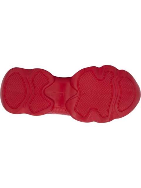 TENIS URBANO CON BRILLOS ROJO THALIA SODI