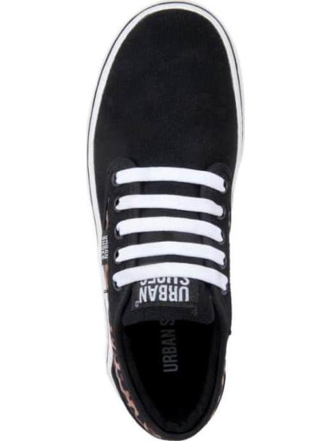 TENIS URBANO SKATE ANIMAL PRINT NEGRO URBAN SHOES