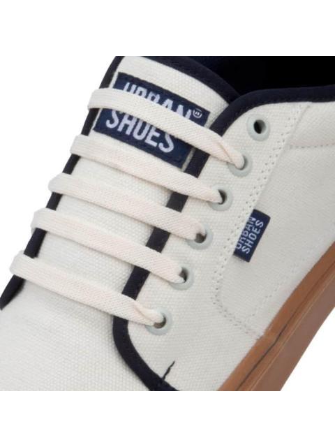 TENIS URBANO SKATE BICOLOR BEIGE URBAN SHOES