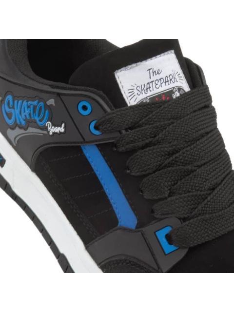 TENIS URBANO SKATE CLASICO NEGRO URBAN SHOES