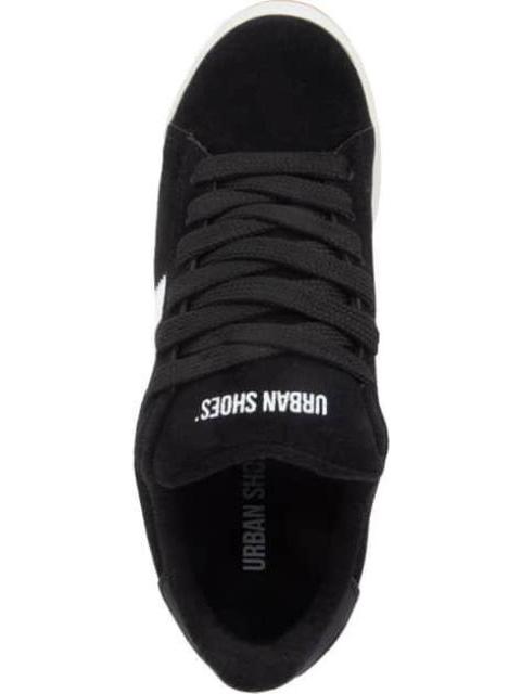 TENIS URBANO SKATE COLEGIAL BLANCO/NEGRO URBAN SHOES