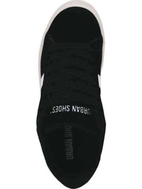 TENIS URBANO SKATE COLEGIAL BLANCO/NEGRO URBAN SHOES