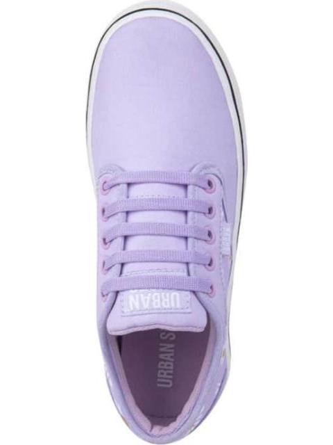 TENIS URBANO SKATE FLORES LILA URBAN SHOES