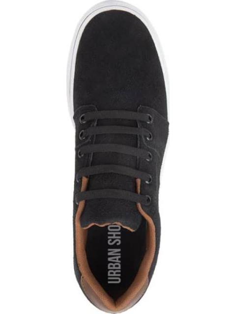TENIS URBANO SKATE SUEDE NEGRO URBAN SHOES