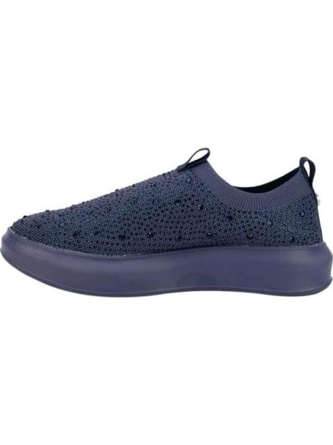 TENIS URBANO SLIP ON AZUL MARINO THALIA SODI