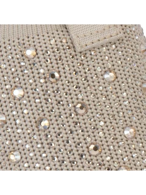TENIS CONFORT CON BRILLOS BEIGE THALIA SODI