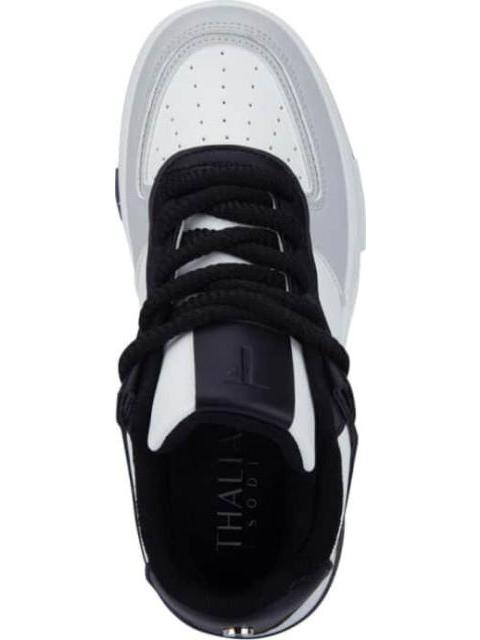 TENIS URBANO CHUNKY BLANCO/NEGRO THALIA SODI