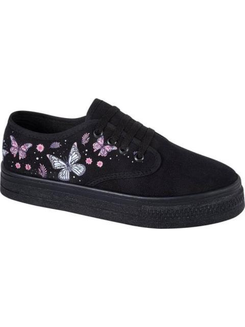 TENIS URBANO VULCANIZADO NEGRO MIRAGE