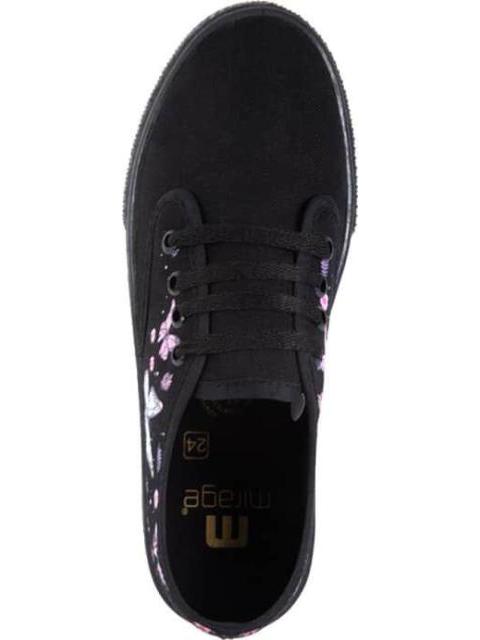 TENIS URBANO VULCANIZADO NEGRO MIRAGE