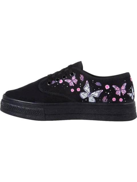 TENIS URBANO VULCANIZADO NEGRO MIRAGE