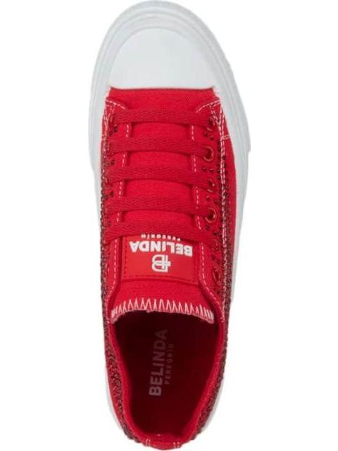 TENIS PEDRERIA ROJO BELINDA PEREGRIN