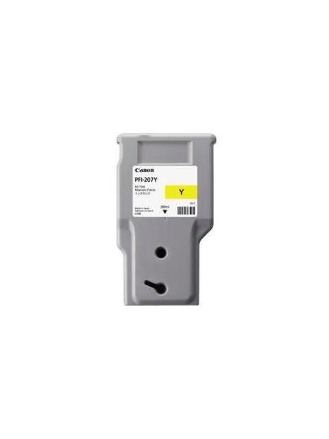 TINTA CANON PFI-207Y - AMARILLO - 300ML.