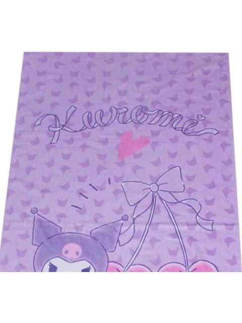 TOALLA MEDIO BAÑO KUROMI MULTICOLOR KUROMI