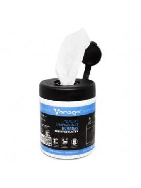 TOALLAS VORAGO CLN107 HUMEDAS DESINFECTANTES BOTE 30PZ