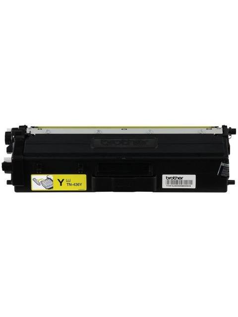 TONER BROTHER TN436 SUPER ALTO RENDIMIENTO AMARILLO 6.500 PAGINAS