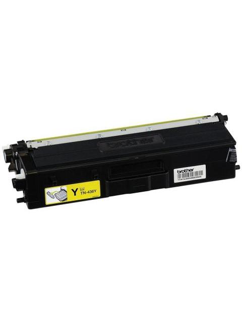 TONER BROTHER TN436 SUPER ALTO RENDIMIENTO AMARILLO 6.500 PAGINAS