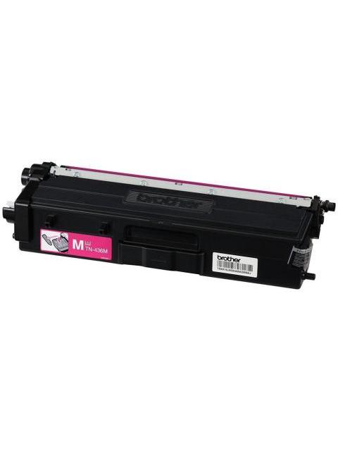 TONER BROTHER TN436 SUPER ALTO RENDIMIENTO MAGENTA 6.500 PAGINAS