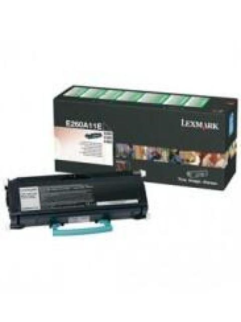 TONER LEXMARK E260A11L NEGRO 3500 PAGINAS