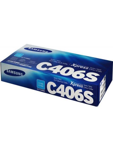 CARTUCHO TONER SAMSUNG CLT-C406S CIAN