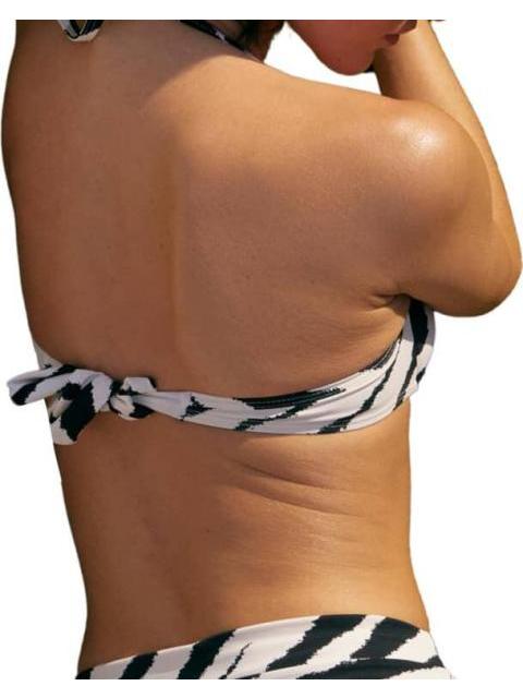 TOP DE BIKINI BLANCO/NEGRO HOLLY LAND