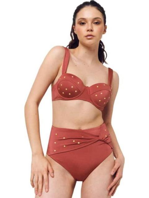 TOP DE BIKINI CON PERLAS MAQUILLAJE HOLLY LAND