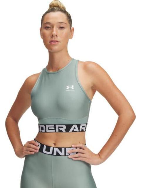 TOP DEPORTIVO HEATGEAR RIB TANK VERDE UNDER ARMOUR MEXICO