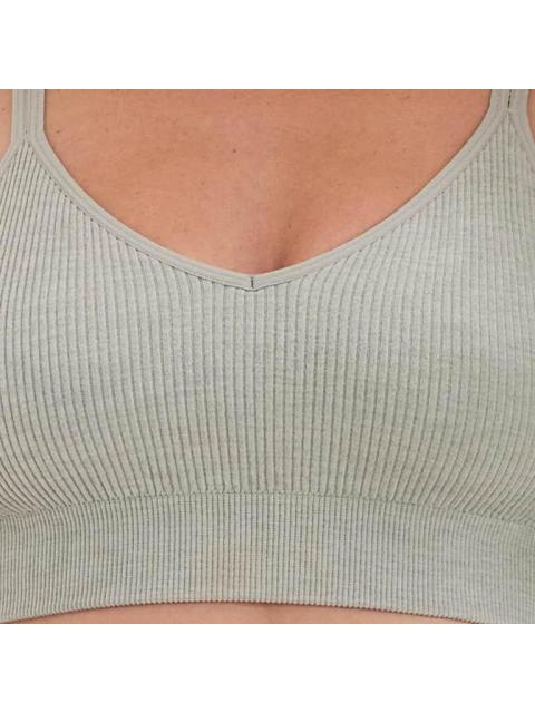 TOP SIN COSTURAS GRIS HOLLY LAND