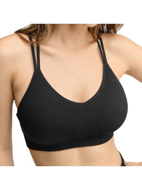 TOP SIN COSTURAS NEGRO HOLLY LAND