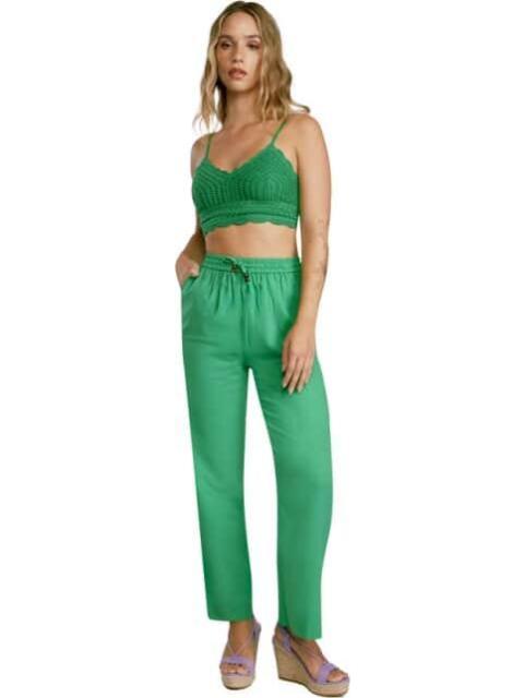 TOP TEJIDO VERDE HOLLY LAND