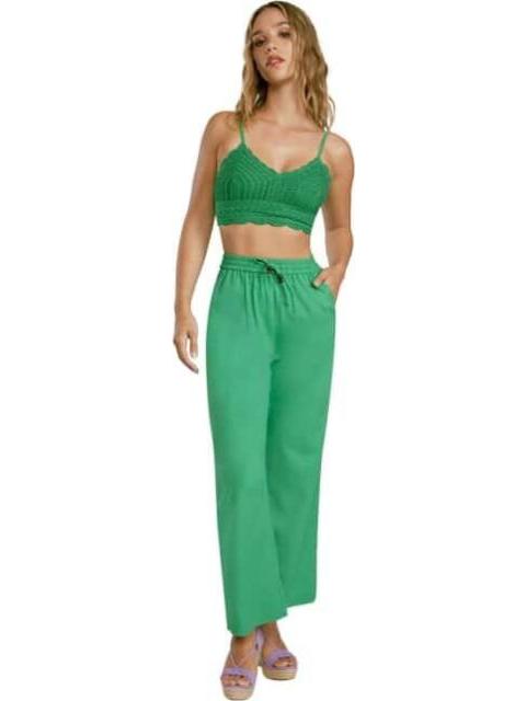 TOP TEJIDO VERDE HOLLY LAND