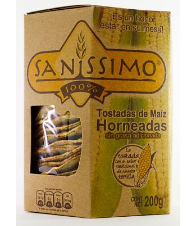 TOSTADA DE MAIZ HORNEADAS 200 G SANISSIMO