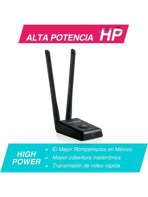 TP-LINK ADAPTADOR DE RED USB TL-WN8200ND INALAMBRICO 2.4GHZ CON 2 ANTENAS DE 5DBI
