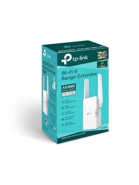TP-LINK EXTENSOR DE RANGO CON WI-FI EN MALLA RE705X INALAMBRICO 2402 MBIT-S 1X RJ-45 2.4-5GHZ