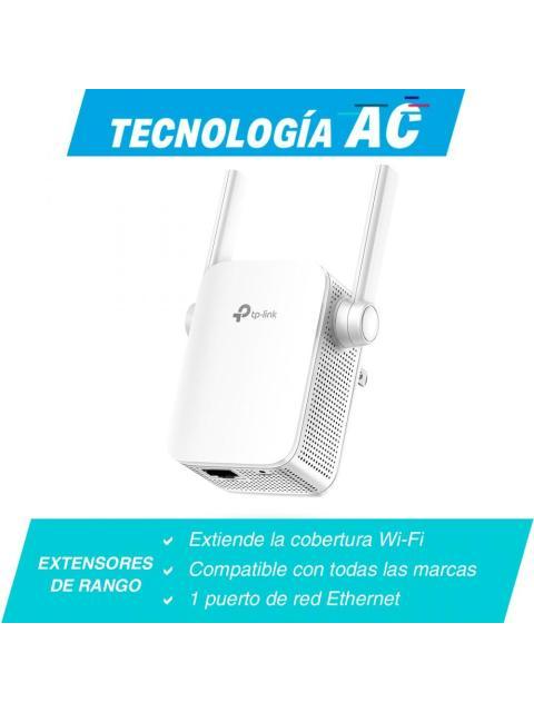 TP-LINK EXTENSOR DE RANGO DE BANDA DUAL RE305 AC1200 1200 MBIT-S 2.4-5GHZ 2 ANTENAS