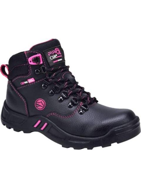 BOTA DE TRABAJO CASCO POLIAMIDA NEGRO MERCENARY