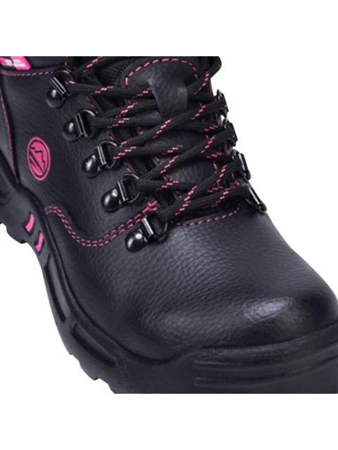 BOTA DE TRABAJO CASCO POLIAMIDA NEGRO MERCENARY