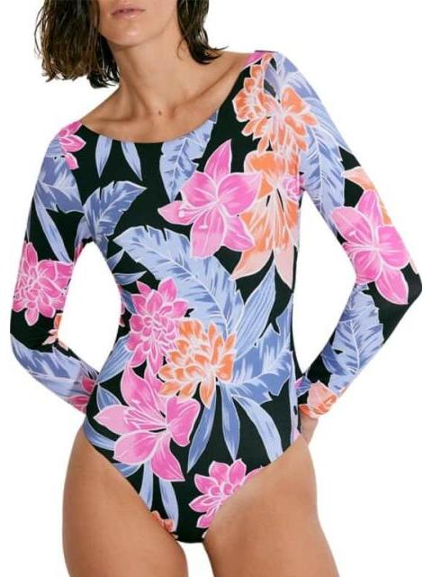 TRAJE DE BAÑO MANGA LARGA AZUL HOLLY LAND