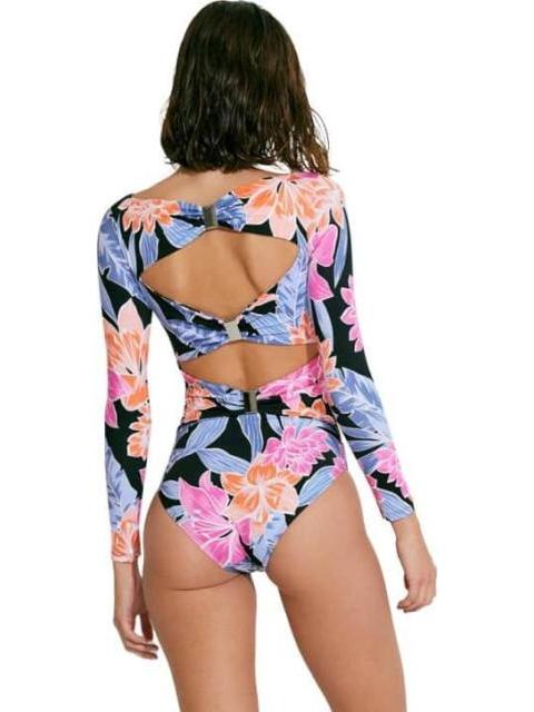 TRAJE DE BAÑO MANGA LARGA AZUL HOLLY LAND