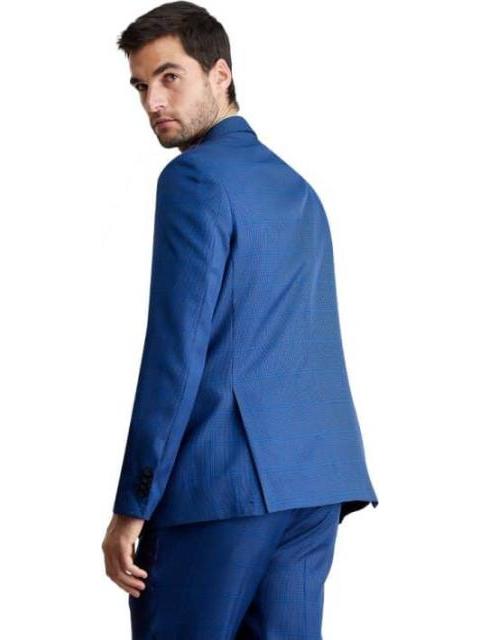 TRAJE DE VESTIR CUADROS AZUL HPC POLO