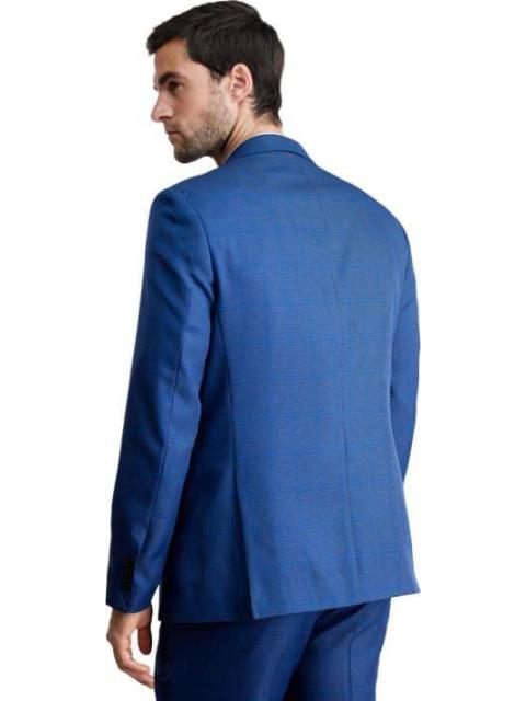 TRAJE DE VESTIR CUADROS AZUL HPC POLO
