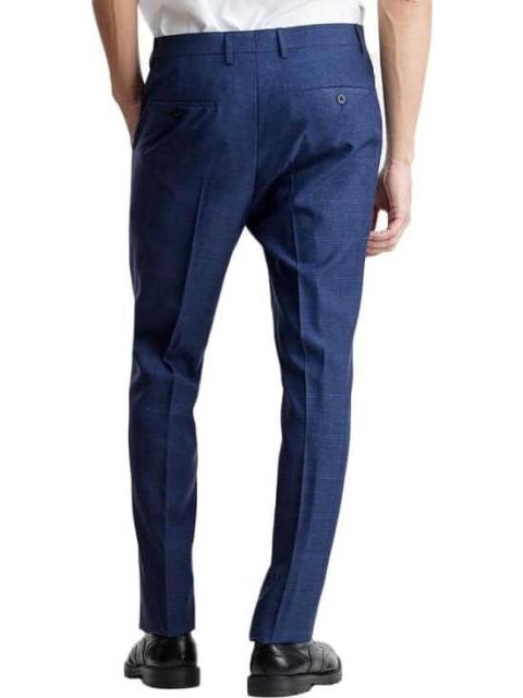 TRAJE DE VESTIR CUADROS AZUL MARINO HPC POLO