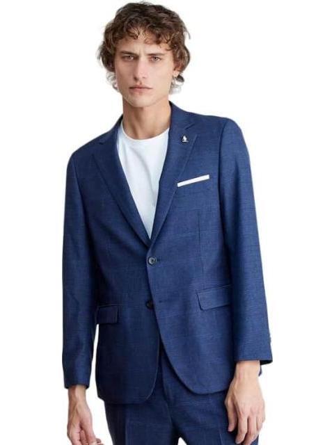 TRAJE DE VESTIR CUADROS AZUL MARINO HPC POLO